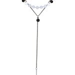 Elina black (On silver)