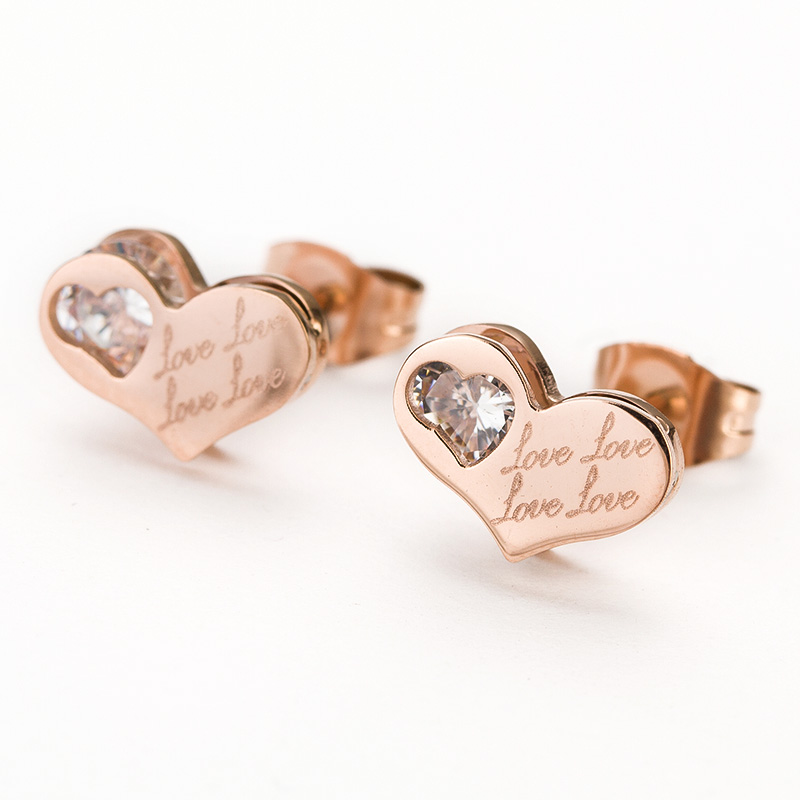 Love Sweet Earrings (On Pink)