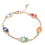 Hamsa Colors (On Pink)