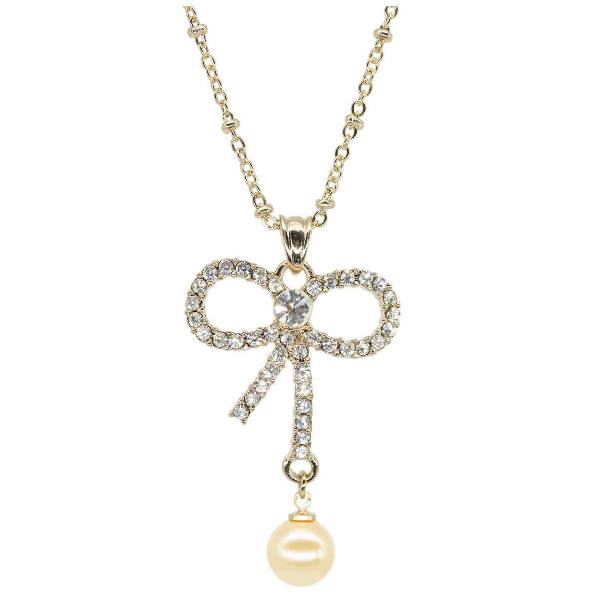 Ribbon & Golden Pearl